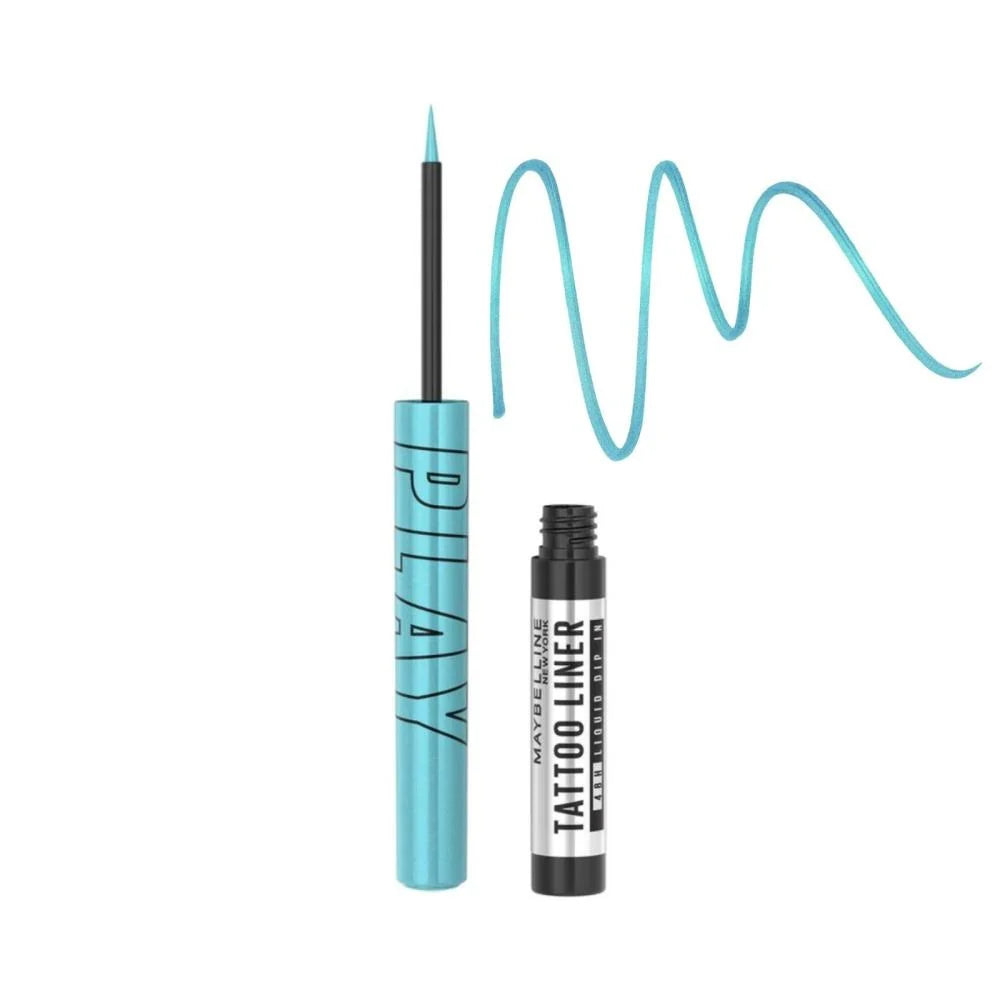تاتو لاينر محدد عيون ضد الماء بلاي من ميبيلين - 2.1 جرام - رايد