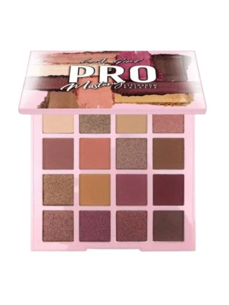 برو ماستري مجموعة أظلال العيون من ال اي جيرل - 16 لون - 35جرام