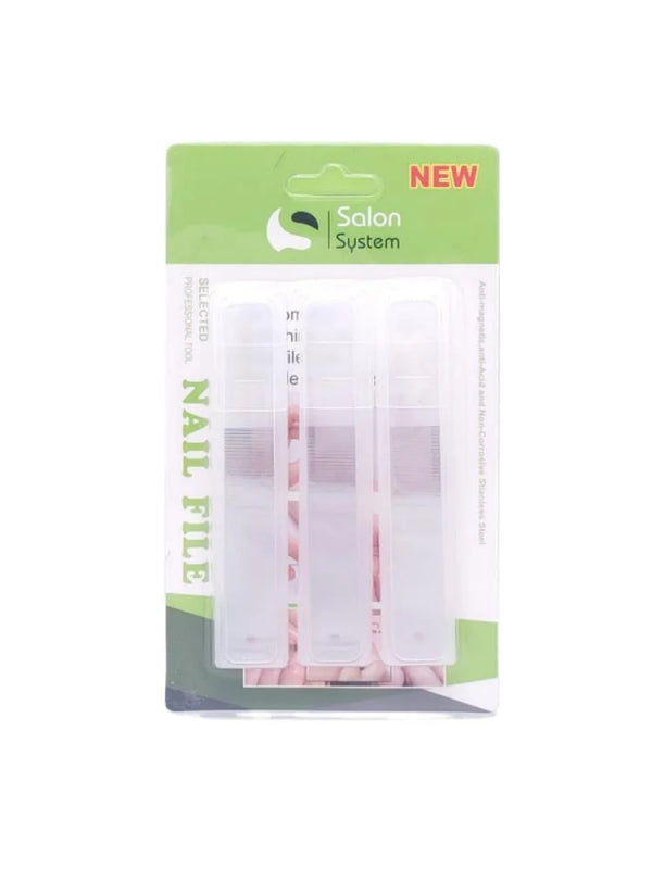 مبرد اظافر ستانلس ستيل من صالون سيستم