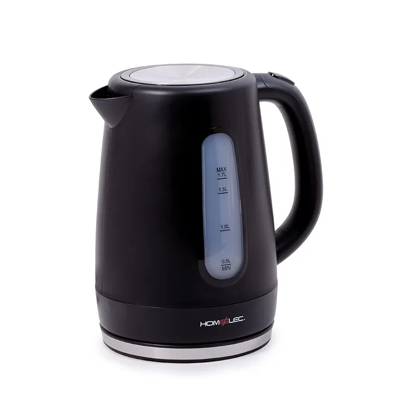 غلاية ماء هوم إلك 1.7 لتر بلاستيك أسود