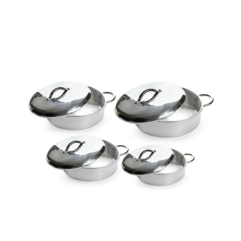 طقم قدور معدن 4 حبات