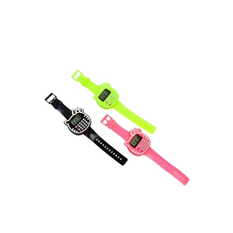 ساعة يد للأطفال مع آلة جمع