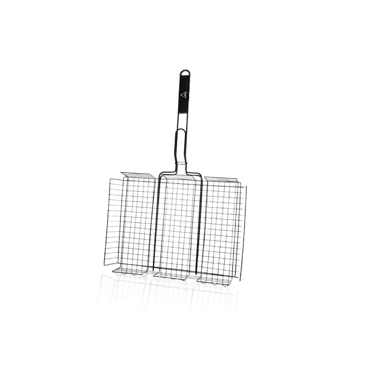 شبك شوي لافا مضاد للالتصاق كبير أسود