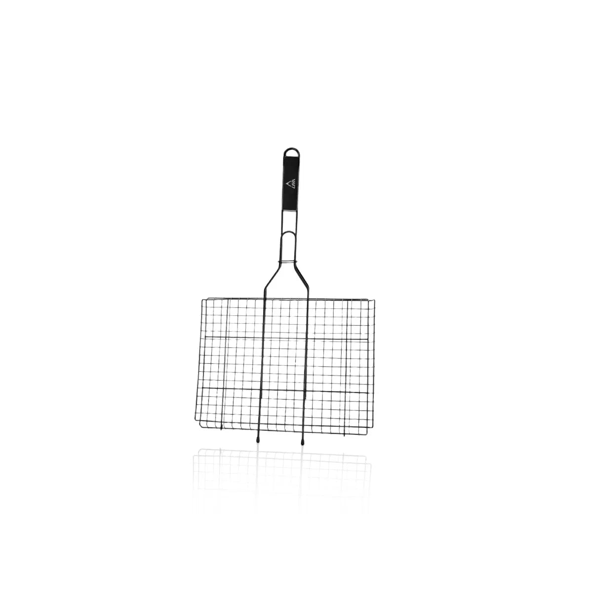 شبك شوي لافا مضاد للالتصاق صغير أسود