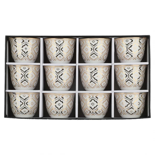 طقم فناجيل قهوة 12 فنجال