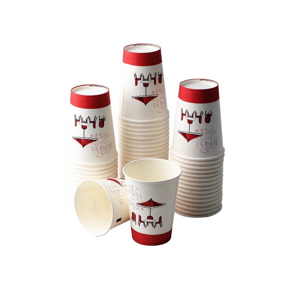 كاسات ورقية عبوة 50 كوب 9 اونص