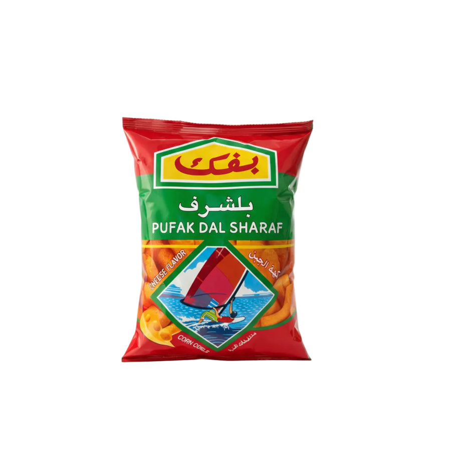 منتفخات ذرة بنكهة الجبن من بفك بلشرف