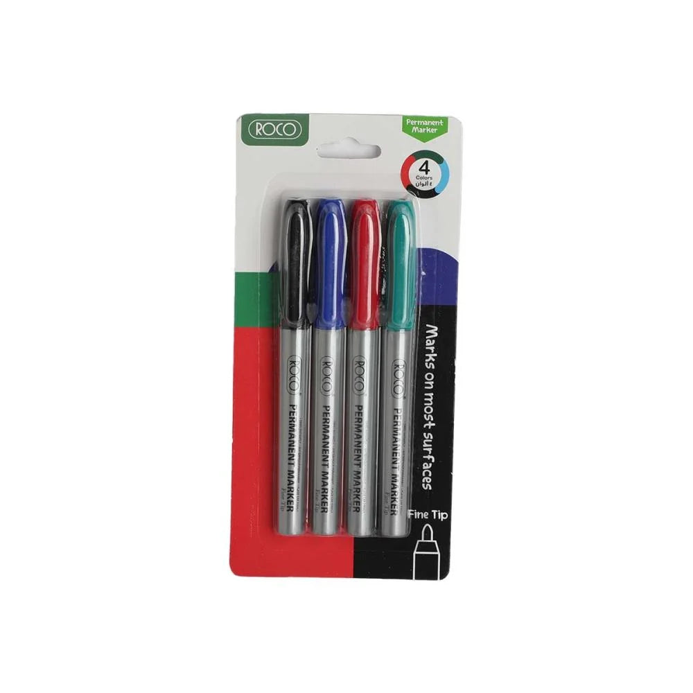 طقم اقلام روكو 4 الوان