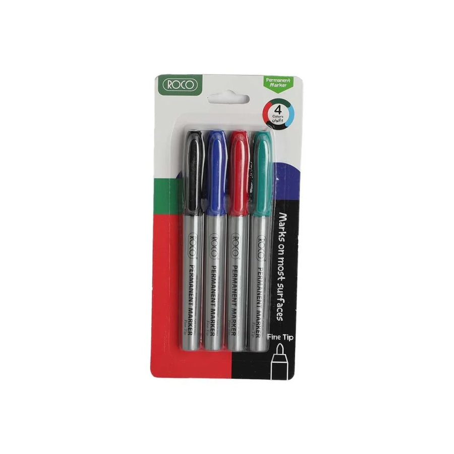 طقم اقلام روكو 4 الوان