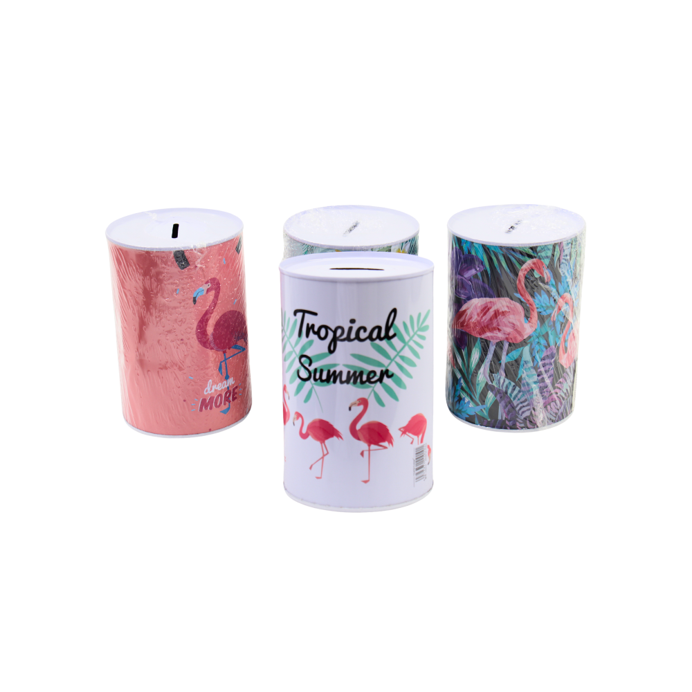 حصالة نقود دائرية