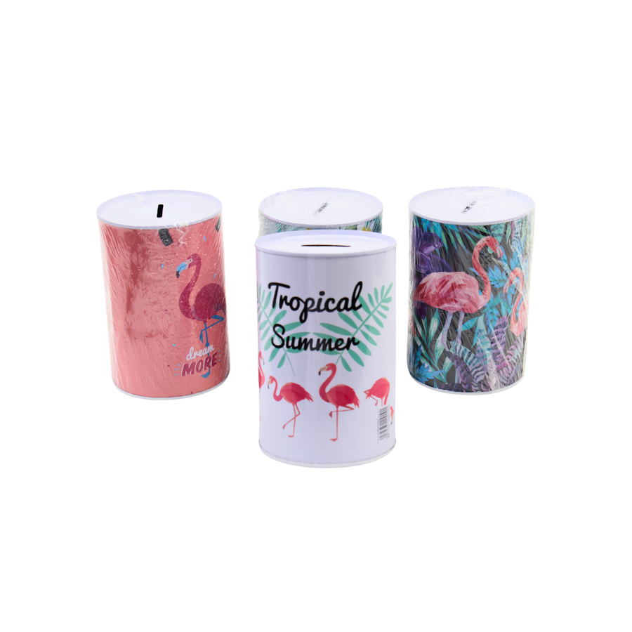 حصالة نقود دائرية