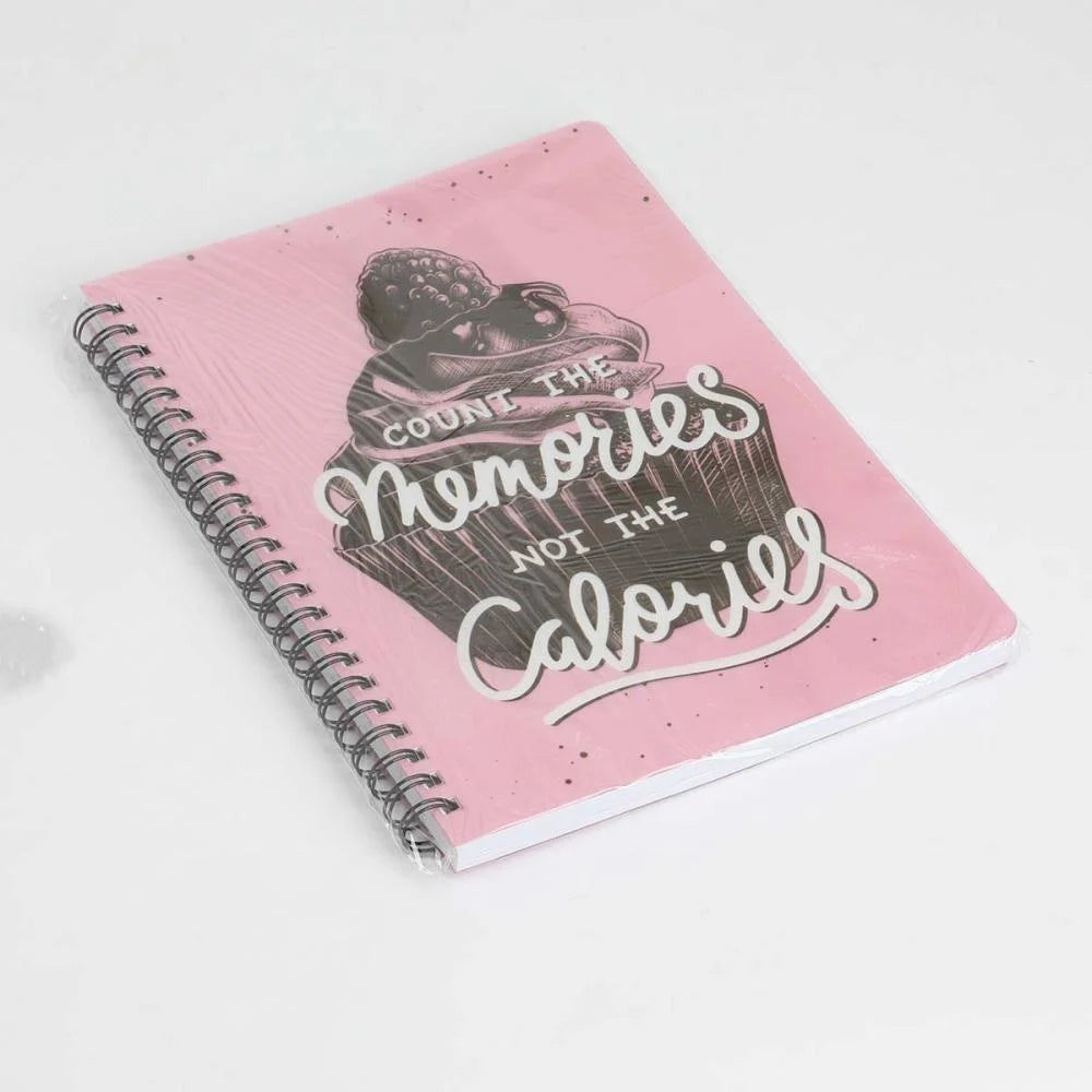 دفاتر سلك 100 ورقة انجليزي متعدده الالوان