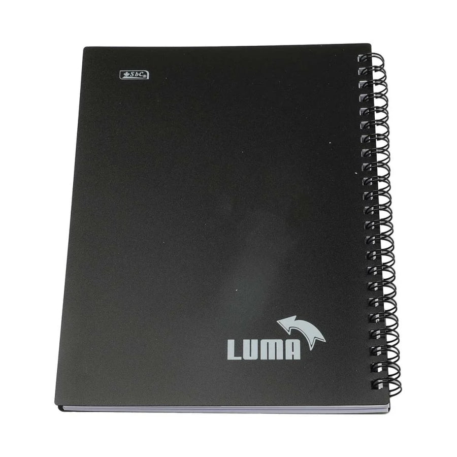 دفاتر سلك اسود 80 ورقة مربعات