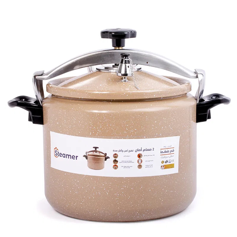 20-liter ceramic-coated steamer pressure cooker