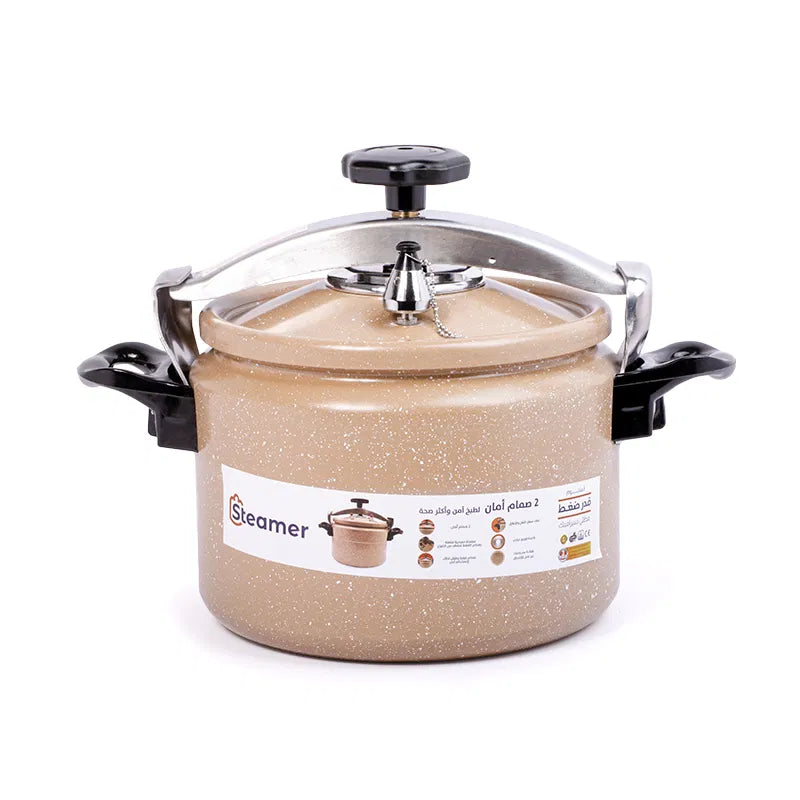 9L Ceramic Coated Steamer Pressure Cooker