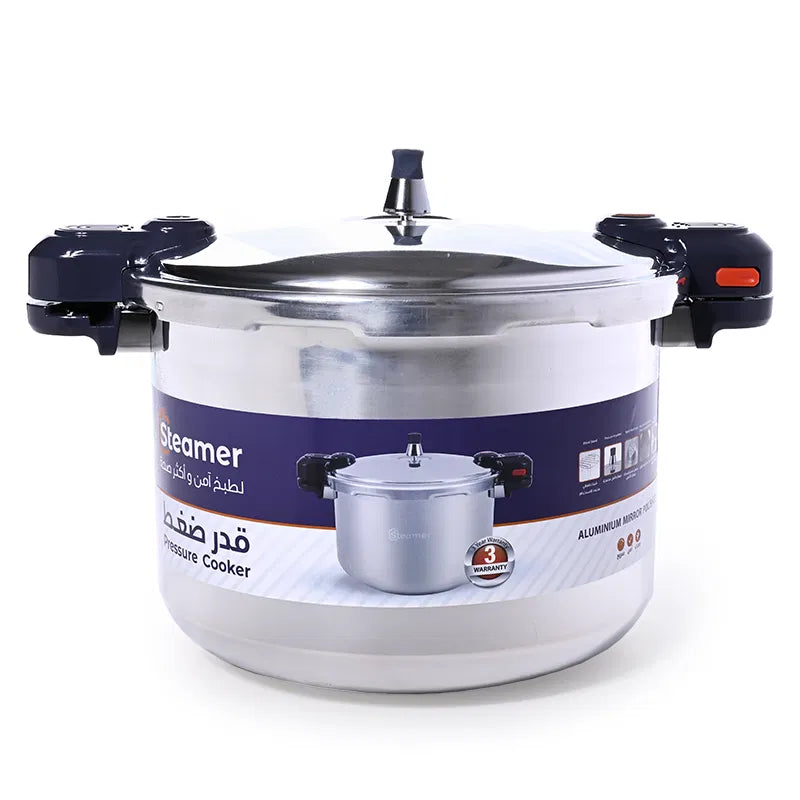 Improved 15L Aluminum Steamer Pressure Cooker