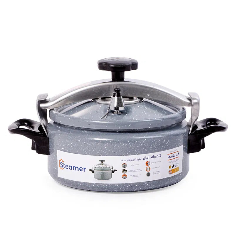 5.7L Wide Ceramic Coated Pressure Cooker