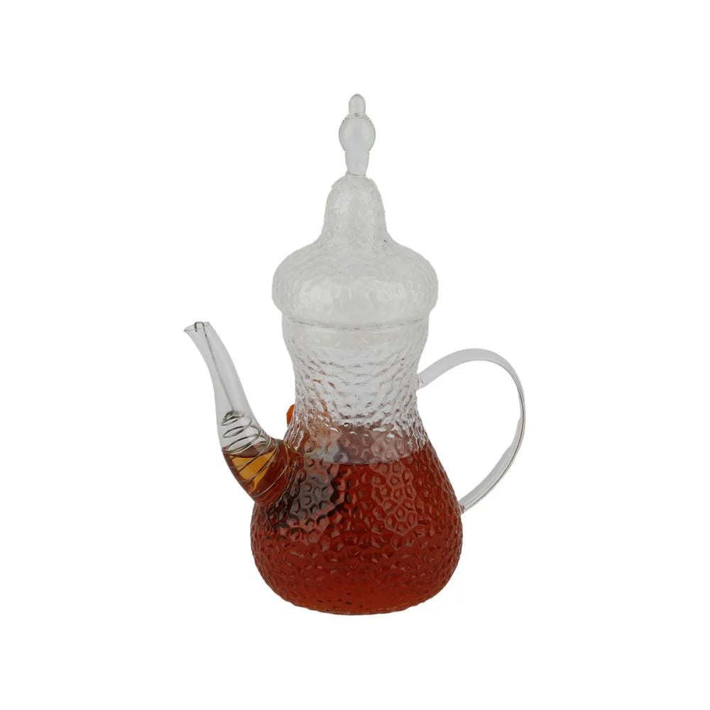 دلة زجاج شفاف 1000 مل