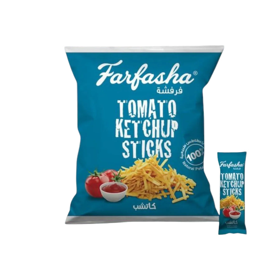 كيس فرفشة عيدان نكهة كاتشب 24 حبه