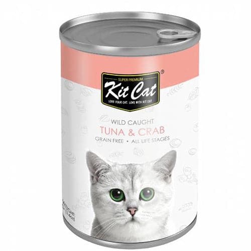 Kit Kat wet food with tuna and crab 400 grams