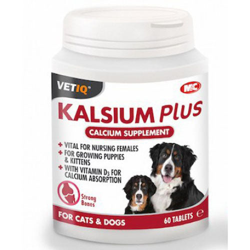 M&amp;C Calcium Plus Vitamin for Cats and Dogs 60 tablets