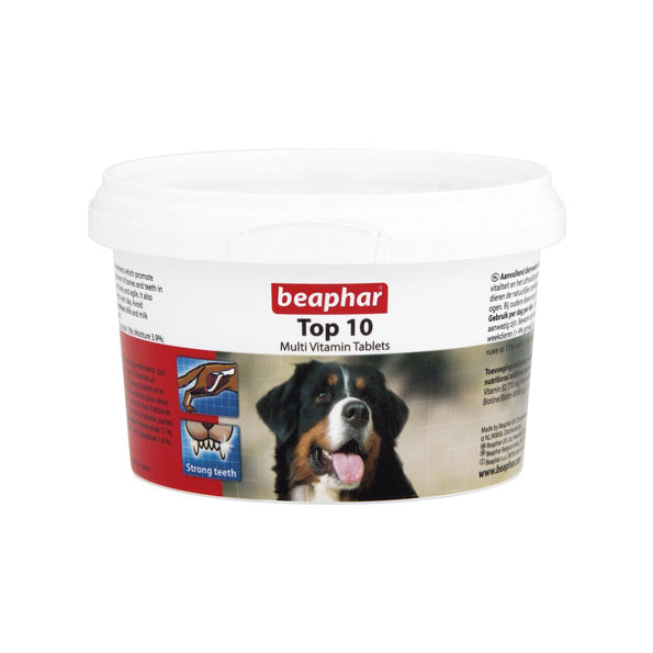 Beaphar Top 10 multivitamin tablets for dogs