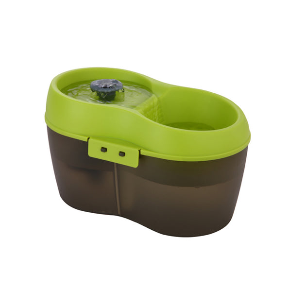 带过滤器和牙齿护理功能的猫电子饮水器 - 2 升