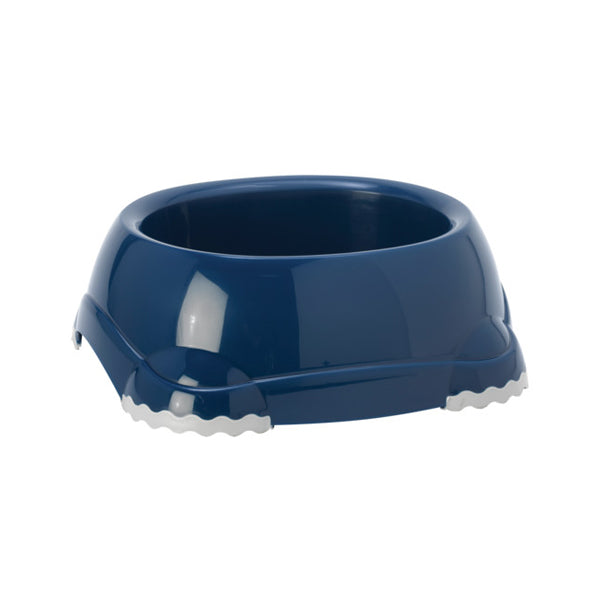 Moderna plastic food bowl for cats and dogs, green, non-slip