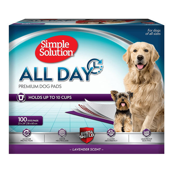 Simple Solution “All Day” training brushes, for dogs, with lavender scent