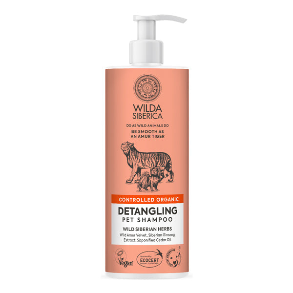 Wild Siberica Danglin Champú Desenredante para Perros y Gatos 400ml