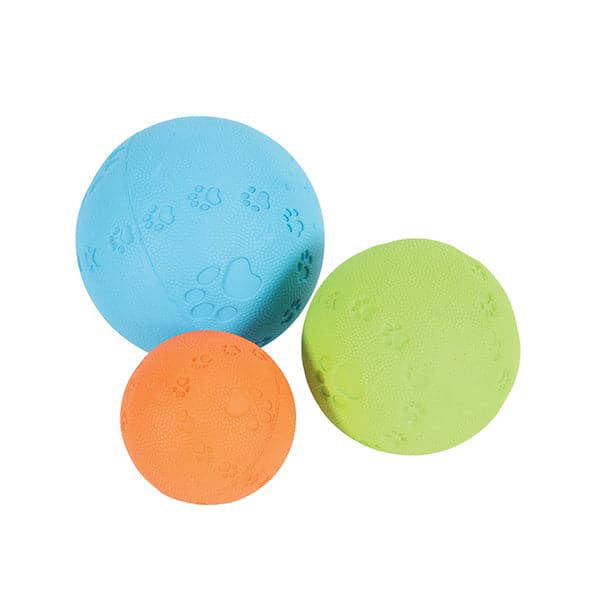 Rubber ball toy for dogs, very large size, multiple colors